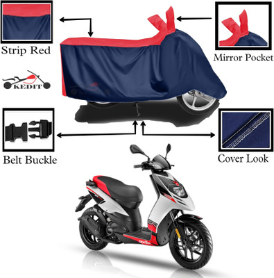 KEDIT Two Wheeler Cover for Aprilia(Red, Blue)