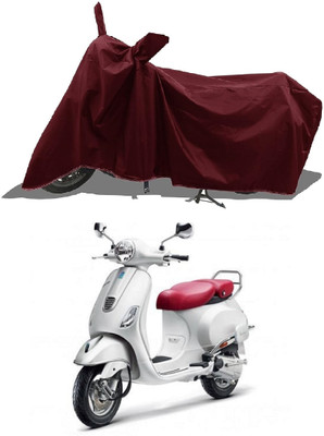 DeepShakshi AUTOMOTIVE Waterproof Two Wheeler Cover for Vespa(Elegante 150 BS6, Maroon)