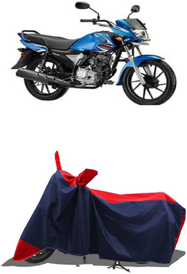 SUGASHRI Waterproof Two Wheeler Cover for Yamaha(Saluto RX BS6, Red, Blue)