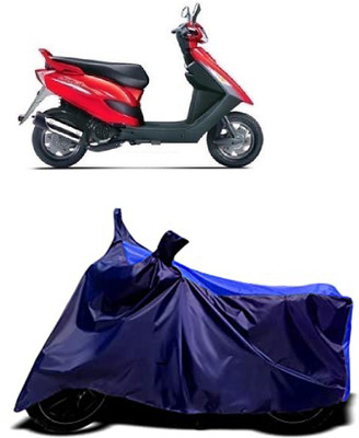 VESMEI Two Wheeler Cover for Bajaj(Kristal, Blue)