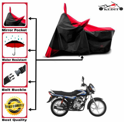 LIFE TO HUB Two Wheeler Cover for Hero, Honda, Bajaj, Ather, TVS, Yamaha(Intruder 250 BS6, Black, Red)