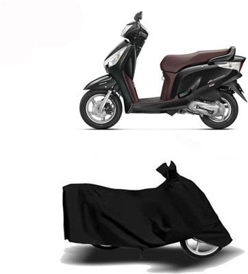DeepShakshi AUTOMOTIVE Waterproof Two Wheeler Cover for Honda(Aviator, Black)
