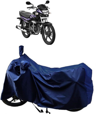 MMSSTAR Waterproof Two Wheeler Cover for Hero(MotoCorp Super Splendor, Blue)