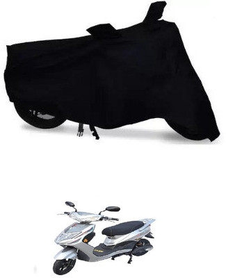 THE REAL ARV Waterproof Two Wheeler Cover for Avon(E Lite, Black)