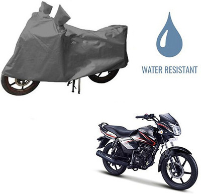 DeepShakshi AUTOMOTIVE Waterproof Two Wheeler Cover for TVS(Phoenix 125, Grey)