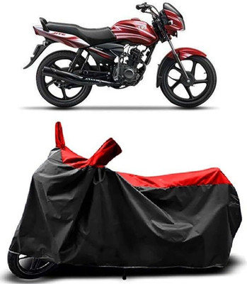 KEDIT Two Wheeler Cover for TVS(Jive, Red, Black)