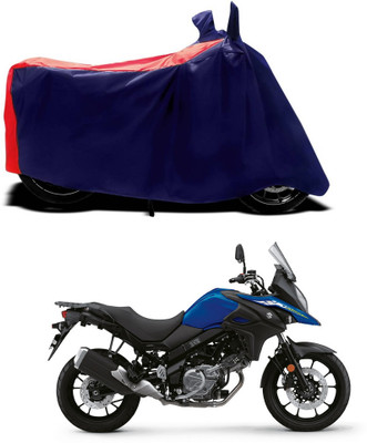 GOSHIV-car and bike accessories Waterproof Two Wheeler Cover for Suzuki(Red)