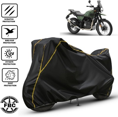 FBC Waterproof Two Wheeler Cover for Royal Enfield(Himalayan, Black)