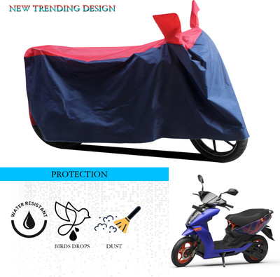 SnehaSales Waterproof Two Wheeler Cover for Ather(450, Red, Blue)