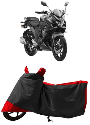 GROFATIK Two Wheeler Cover for Yamaha(Fazer 25 BS6, Red)