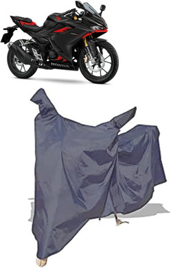 Amexride Two Wheeler Cover for Honda(CBR 150R, Grey)