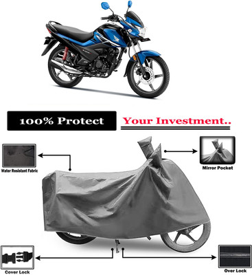 Amexride Two Wheeler Cover for Honda(Livo, Grey)