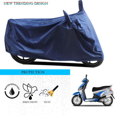 ANTHUB Waterproof Two Wheeler Cover for Mahindra(Gusto Electric, Blue)