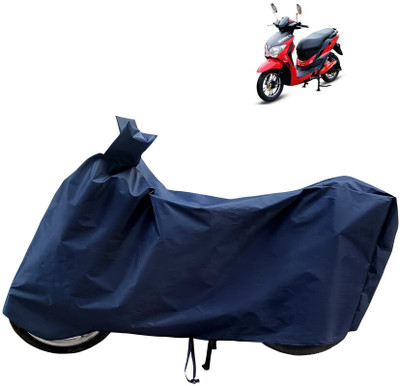 Horseyaart Waterproof Two Wheeler Cover for Hero Electric(Electric Dash BS6, Blue)