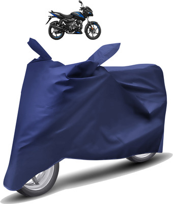 Caronix Two Wheeler Cover for Bajaj(Pulsar 125, Blue)