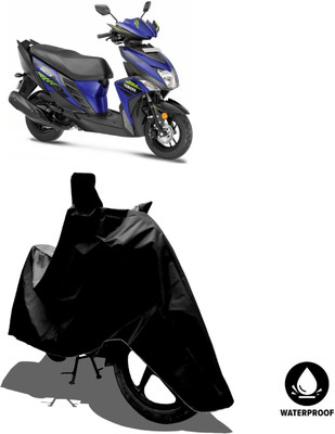 Amexride Waterproof Two Wheeler Cover for Yamaha(Cygnus Ray ZR, Black)