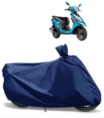 Tritika Waterproof Two Wheeler Cover for TVS(NTORQ, Blue)