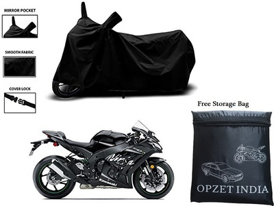 OPZET INDIA Waterproof Two Wheeler Cover for Kawasaki(Ninja 250, Black)