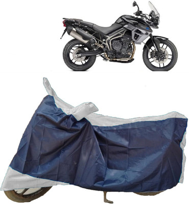AutoKick Two Wheeler Cover for Triumph(Tiger 800 XR, Multicolor)