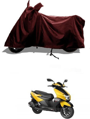 AASHTIK MART Two Wheeler Cover for TVS(Ntorq 125, Maroon)