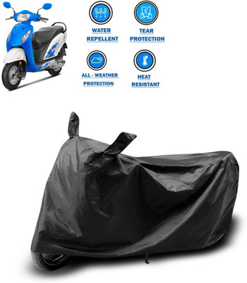 PAGORA Waterproof Two Wheeler Cover for Honda(Activa i, Black)