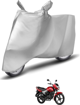 Caronix Waterproof Two Wheeler Cover for Yamaha(Saluto, Silver)