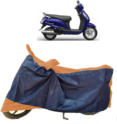 DIGGU Two Wheeler Cover for Suzuki(New Access 125, Multicolor)
