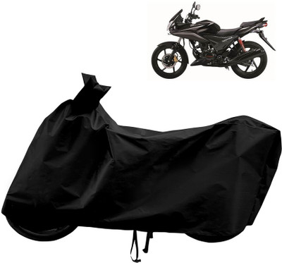 Horseyaart Waterproof Two Wheeler Cover for Honda(Stunner CBF, Black)