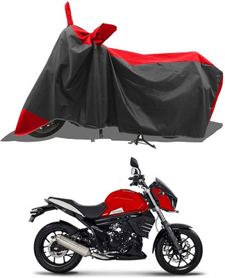 KEDIT Two Wheeler Cover for Mahindra(MOJO XT 300, Red)