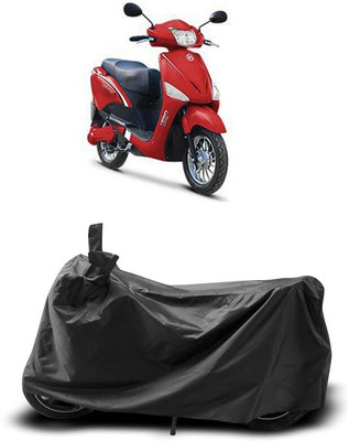 KEDIT Two Wheeler Cover for Hero(Electric Optima Li, Black)
