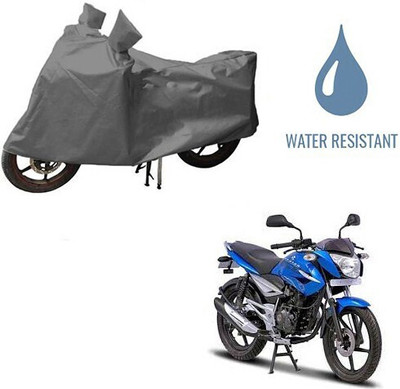 MMSSTAR Waterproof Two Wheeler Cover for Bajaj(XCD 125cc, Grey)