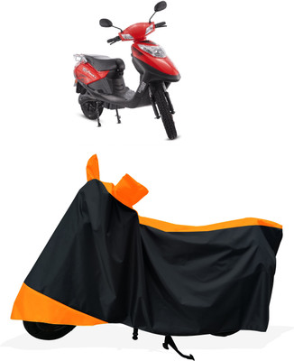 Tricway Two Wheeler Cover for Hero Electric(Electric Flash, Orange)