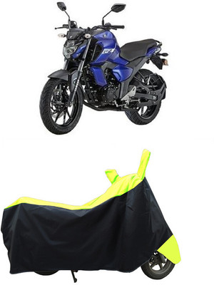 Coxtor Waterproof Two Wheeler Cover for Yamaha(FZ-FI BS6, Yellow)