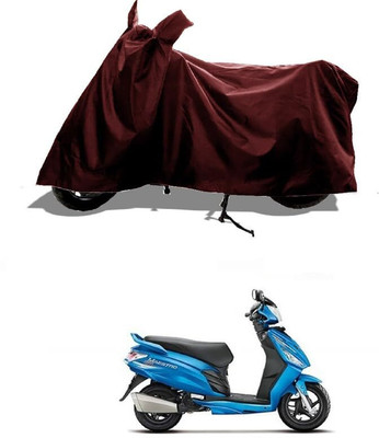 AASHTIK MART Two Wheeler Cover for Hero(Maestro Edge, Maroon)