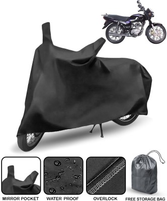 HMS Two Wheeler Cover for Bajaj(Caliber, Black)