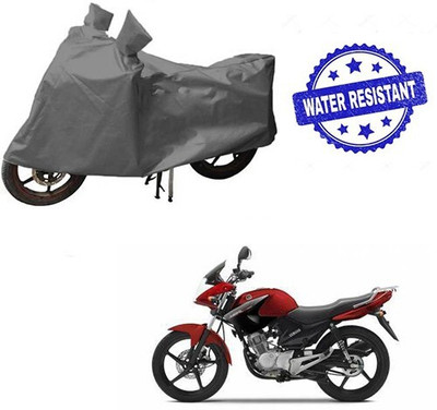 DeepShakshi AUTOMOTIVE Waterproof Two Wheeler Cover for Yamaha(YBR 125, Grey)