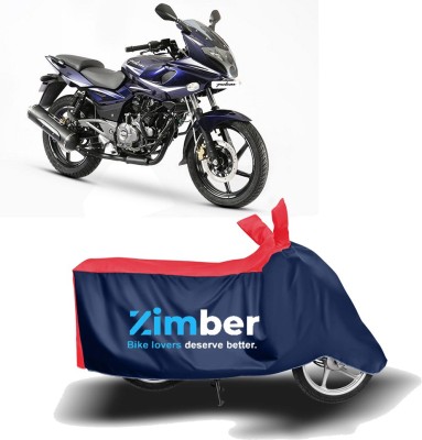 ZIMBER Two Wheeler Cover for Bajaj(Pulsar 220F, Red, Blue)