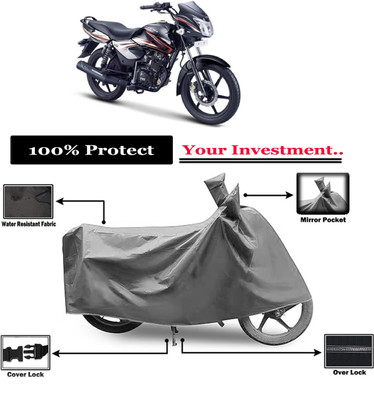 Amexride Two Wheeler Cover for TVS(Pheonix, Grey)