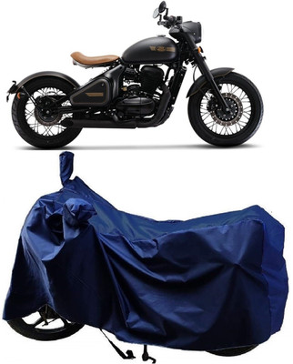 MMSSTAR Waterproof Two Wheeler Cover for JAWA(Perak, Blue)
