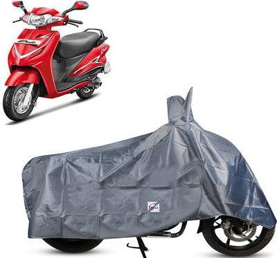 EGAL Waterproof Two Wheeler Cover for Hero(Duet LX 110CC BS6, Grey)