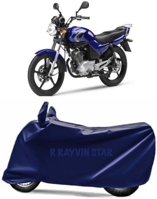 R Rayvin Star Two Wheeler Cover for Yamaha(YBR 125, Blue)