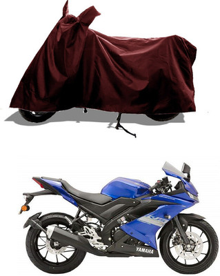 GROFATIK Two Wheeler Cover for Yamaha(R15S BS6, Maroon)