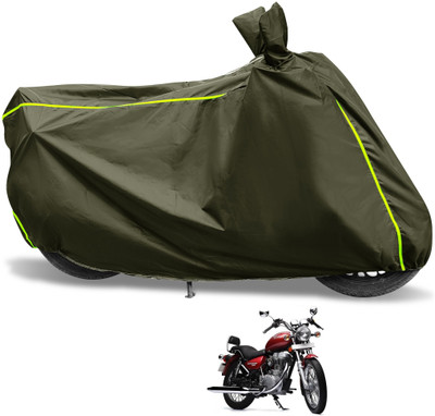 Euro Care Waterproof Two Wheeler Cover for Royal Enfield(Thunderbird 500, Green)