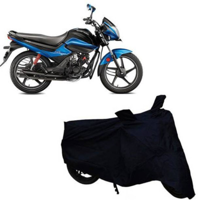 RAAMKM Waterproof Two Wheeler Cover for Hero, Honda, Royal Enfield, TVS(CBF150, Black)