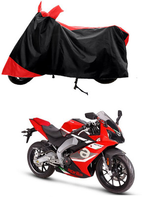 GROFATIK Two Wheeler Cover for Aprilia(Tuono 150, Red)