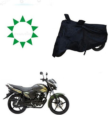 DeepShakshi AUTOMOTIVE Waterproof Two Wheeler Cover for Yamaha(Saluto, Black)