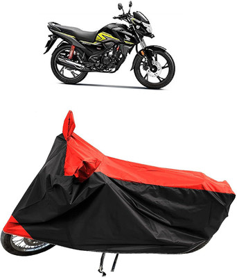 KEDIT Two Wheeler Cover for Honda(SP 125, Red, Black)