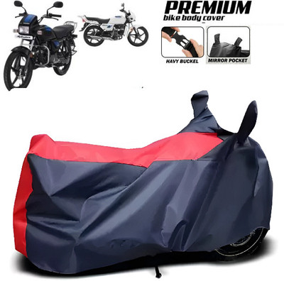 smwzxyu Waterproof Two Wheeler Cover for Hero(Splendor Plus, Red, Blue)