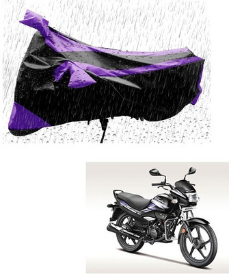 MISSION COLLECTION Waterproof Two Wheeler Cover for Hero(Super Splendor, Purple)