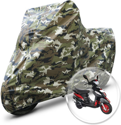 Neodrift Two Wheeler Cover for Mahindra(Rodeo, Green)